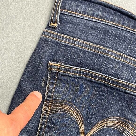 Levi's Jeans Women's 14M 512 Straight Leg Stretch Denim Perfectly Slimming - Picture 5 of 7